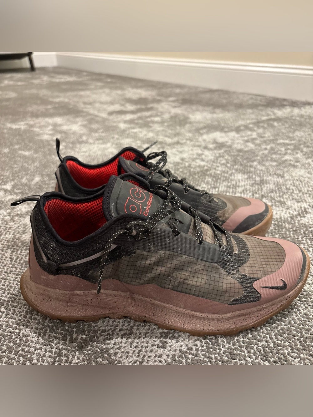 Nike ACG Air Nasu 2 Smokey Mauve Outdoor Shoes Mens U.S. 9.5